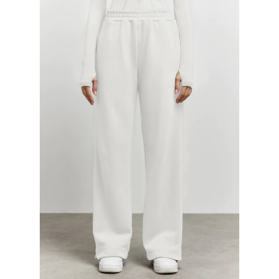 Oversized wide leg sweatpants for women cotton blend joggers with side pockets