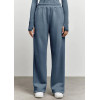 Oversized wide leg sweatpants for women cotton blend joggers with side pockets