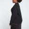 1/4 zipper sweatshirts plus size women's pullovers