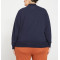 1/4 zipper sweatshirts plus size women's pullovers