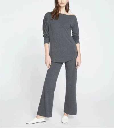 Custom modal loungewear sets 2 pcs sweatshirts lightweight breathable Lounge top and flared pants