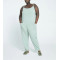 Breathable sleeveless jumpsuits with pockects modal loungewear with adjustable straps