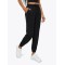 Custom cotton joggers for women with adjustable drawstring