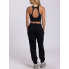 Cotton fleece women's joggers with side pockets loose fit running sweatpants