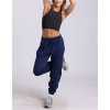 Cotton fleece women's joggers with side pockets loose fit running sweatpants
