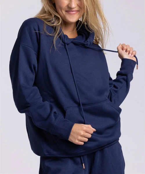 Women's hooded sweatshirts with kangaroo pockets cotton hoodies
