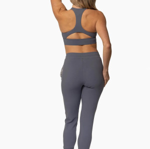Custom light weight nylon spandex joggers for women