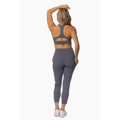 Custom light weight nylon spandex joggers for women