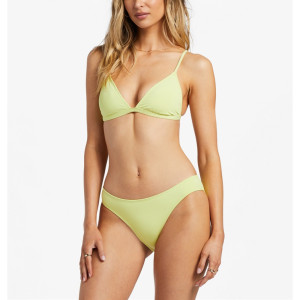 Custom nylon spandex basic bikini top with removable padding