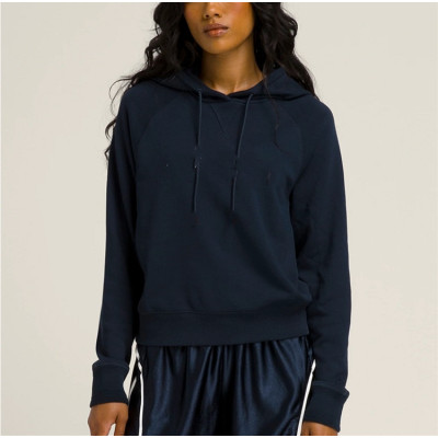 Custom midweight cotton hoodies for women athletic hooded sweatshirts
