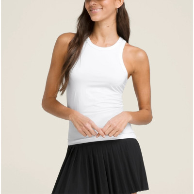 Custom high neck racerback form fitting sports tanks