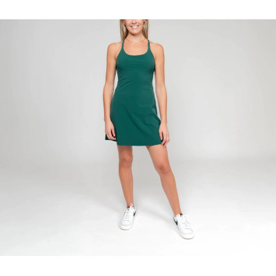 Custom moisture-wicking active dress for ladies with undershorts one piece tennis clothing