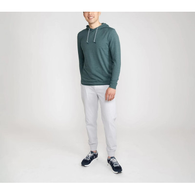 Lightweight breathable hooded performance sweatshirts men's moisture-wicking hoodies