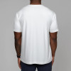 High quality crew neck sports tee polyester spandex basic short sleeves for men