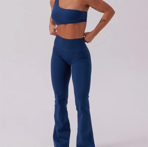 High waisted no front seam flared yoga pants bell bottomed yoga leggings