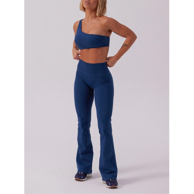 High waisted no front seam flared yoga pants bell bottomed yoga leggings