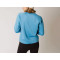 Crew neck cotton fleece hoodies for ladies relaxed fit pullover sweatshirts