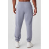 Custom elastic waist cotton joggers for men with side pockets cozy running sweatpants for men