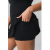 Custom women's cloud soft sports dress with undershorts 2 in 1 skort one piece moisture-wicking tennis dress