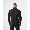 Full zipper moisture-wicking men jackets athletic zip up gym tops
