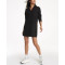 Custom polo dress for ladies relaxed fit mini dress lifestyle long sleeve cotton blend dresses