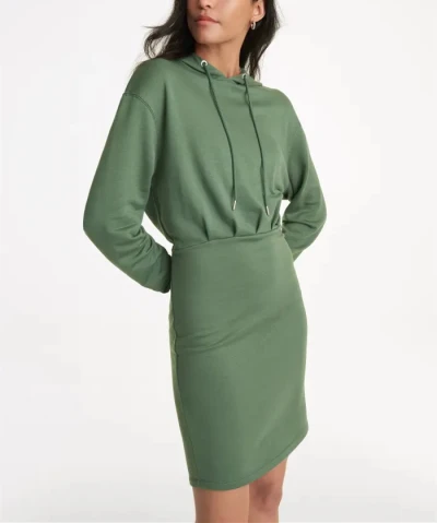 New arrival hooded dress for women lifestyle cozy athleisure midi dresses