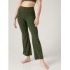 High waisted pocket flared pants buttery soft bell-bottom yoga pants