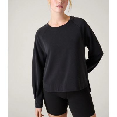 Crew neck relaxed fit sweatshirts lightweight ultra soft hoodies