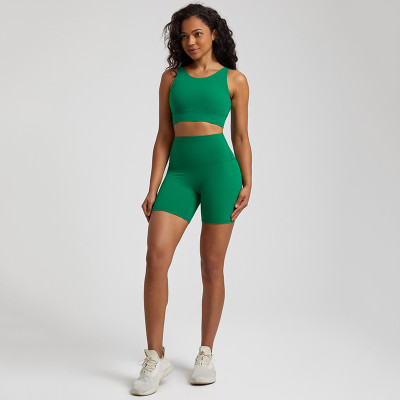 Latest basic yoga sets moisture wicking activewear outfits for ladies