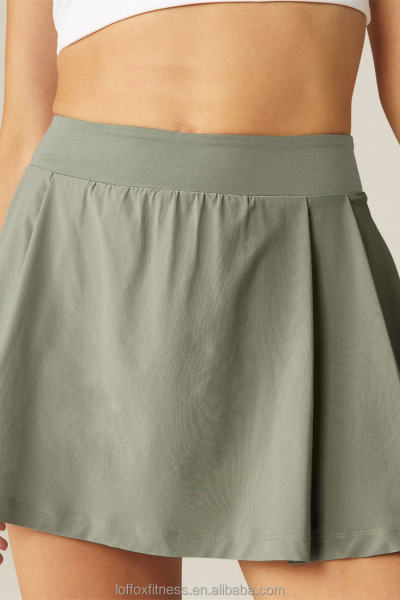 Tennis Skirts for Women with Pockets Pleated Golf Athletic Skort Skirts with Shorts High Waisted