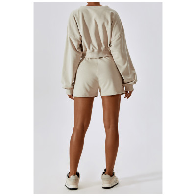 2024 Spring 2 pieces lounge shorts sets for women