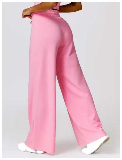 High waisted in stock sports flared pants for women