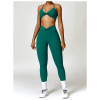 Ready to ship 5 pcs women's workout sets high quality nylon spandex yoga outfits