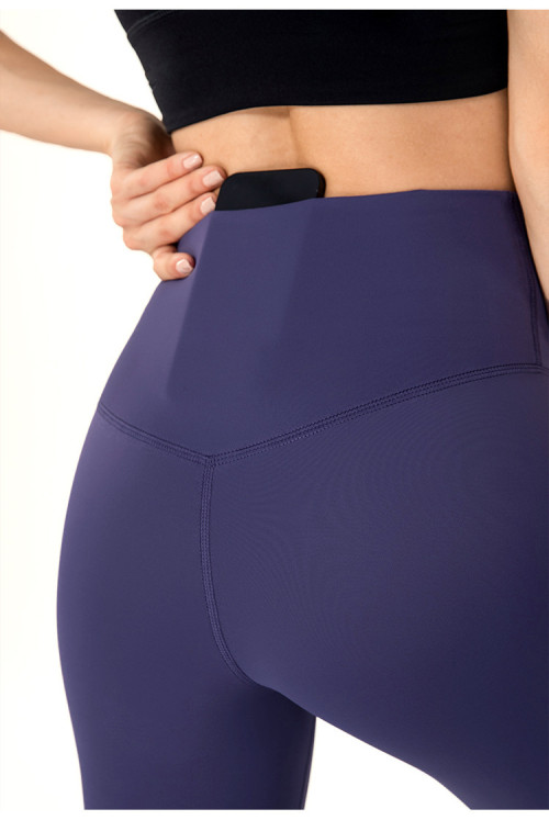 High waisted no front seam yoga leggings buttery soft plus size fitness tights