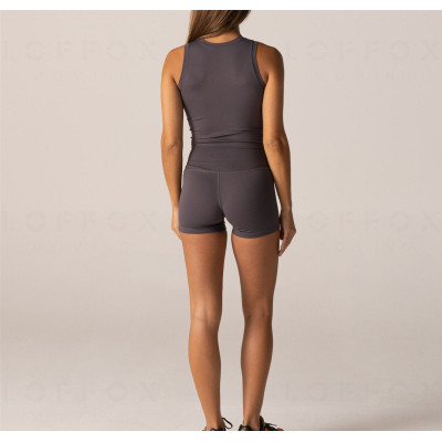 Women Yoga Set 2 Piece Workout Sport Bra with High Waist Shorts Outfit Tracksuit