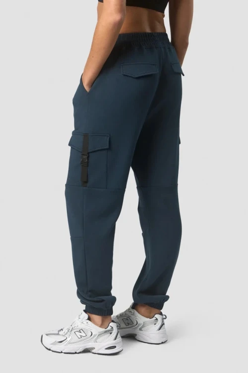 High waist cotton cargo pants for women fashionable loose fit running joggers