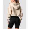 Everyday cropped zipper hoodies for women full zip up hooded sweatshirts