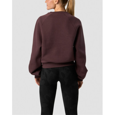 Crew neck cozy cropped hoodies for women cotton blend ultra soft sweatshirts