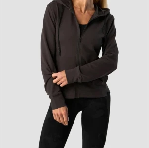 New arrival zipper hoodies full length cotton jackets with adjustable hoods
