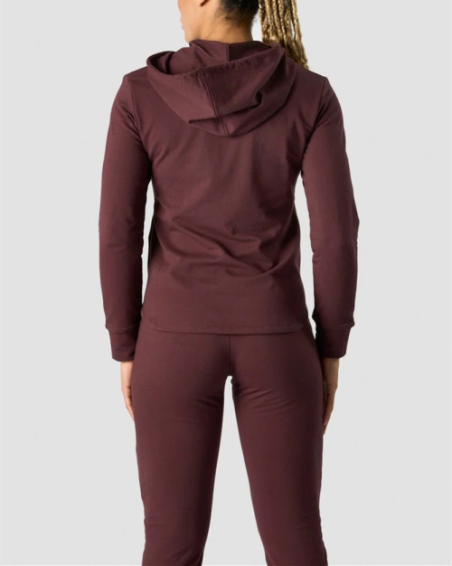 New arrival zipper hoodies full length cotton jackets with adjustable hoods