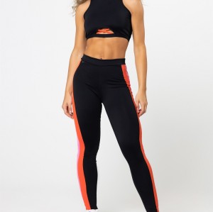 New arrival cut out back high impact sports bra full coverage fitness crop top