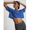 2024 New arrival hot sell cropped t shirts for women crew neck loose fit short sleeves