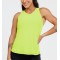 New arrival light weight running vest for women with cut out back