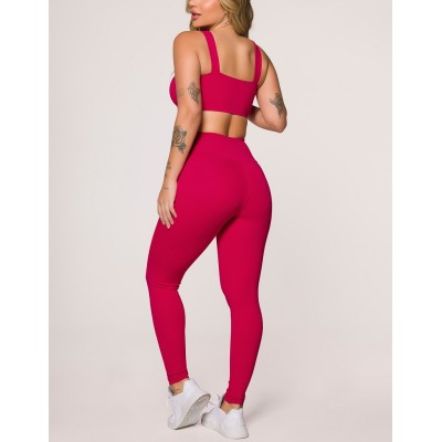 New arrival medium impack tube sports bra with wide strap classic supportive fitness bra