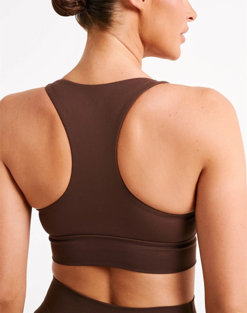 New arrival racerback sports bra classic padded crop top