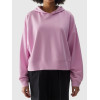 Women's cotton hooded long sleeve sweatshirts cozy cropped hoodies