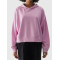 Women's cotton hooded long sleeve sweatshirts cozy cropped hoodies