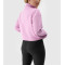 1/4 zipper cropped hoodies for women stand collar loose fit sweatshirts