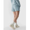 High waist athleisure shorts with side shorts cozy running shorts