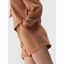 High waist athleisure shorts with side shorts cozy running shorts